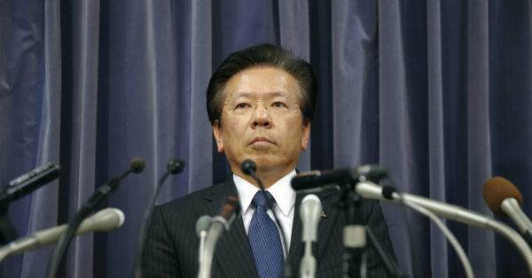 06.18.16 - Mitsubishi CEO Tetsuro Aikawa