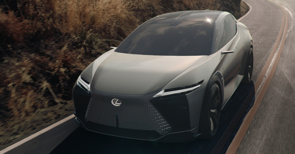 The Full View of the New Lexus LF-Z EV Concept