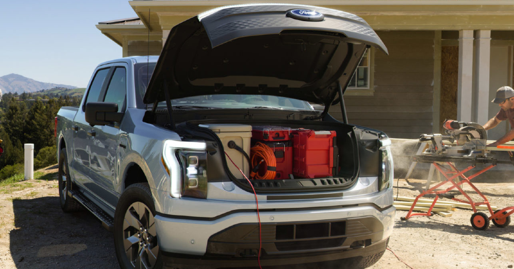 Ford F-150 Lightning's Amazing New Storage Space: The Frunk