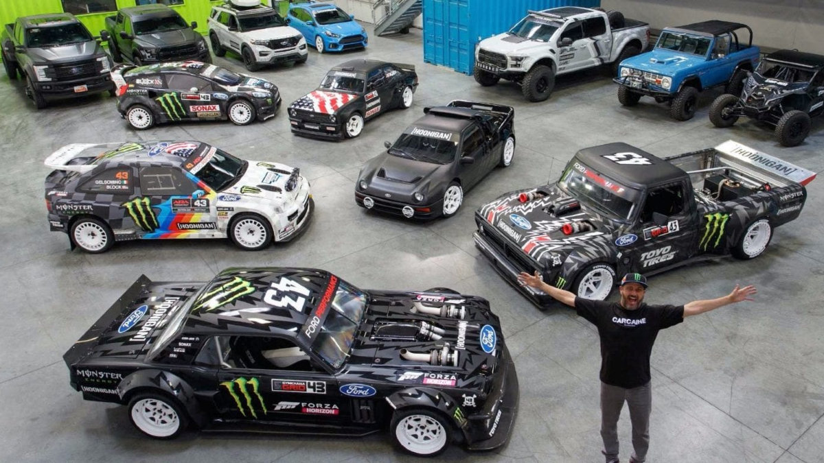 10 Amazing Cars from Ken Block’s Car Collection of Craziness