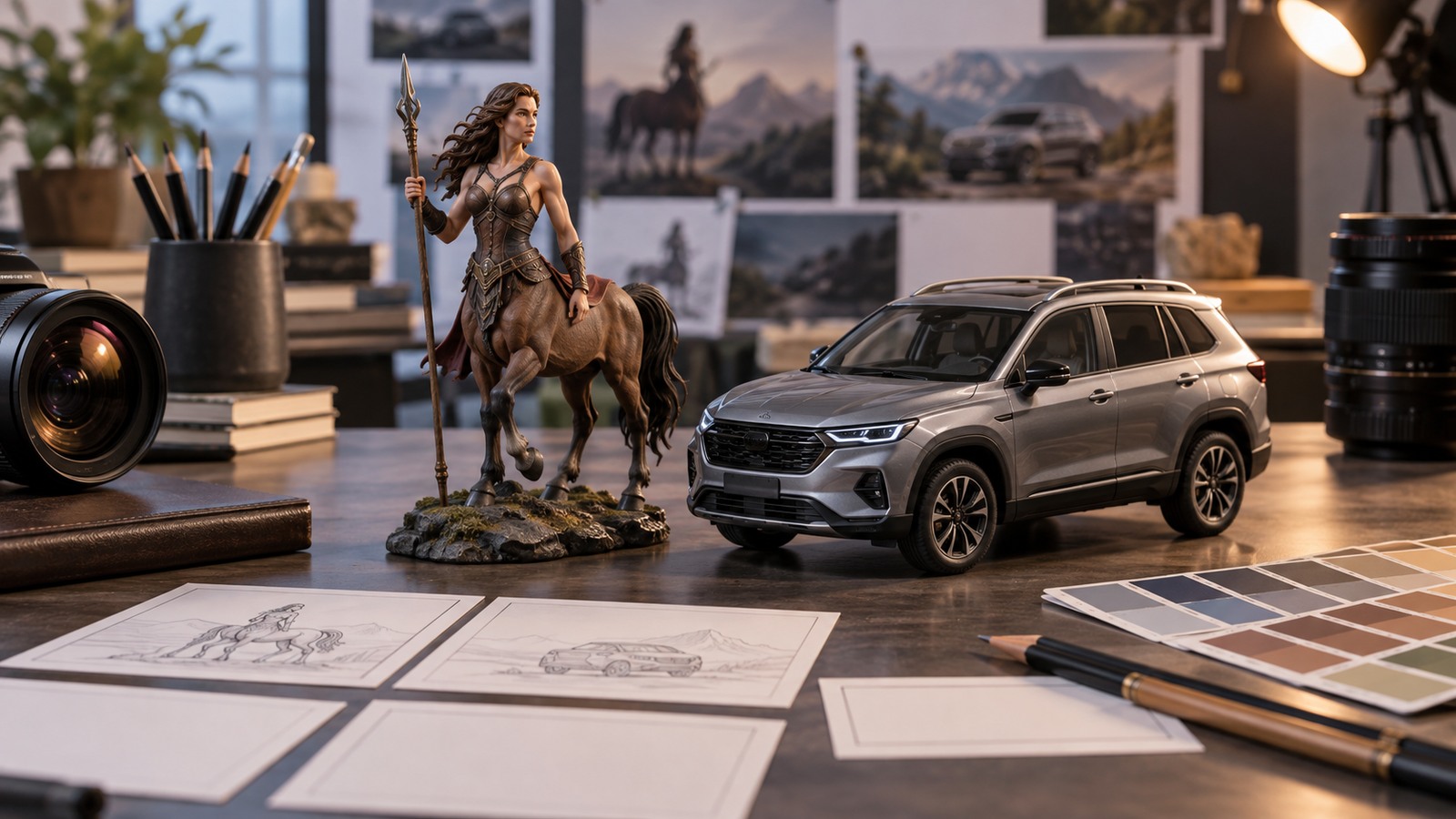 Kia’s Centaur Hybrid Campaign Rides Into Australia